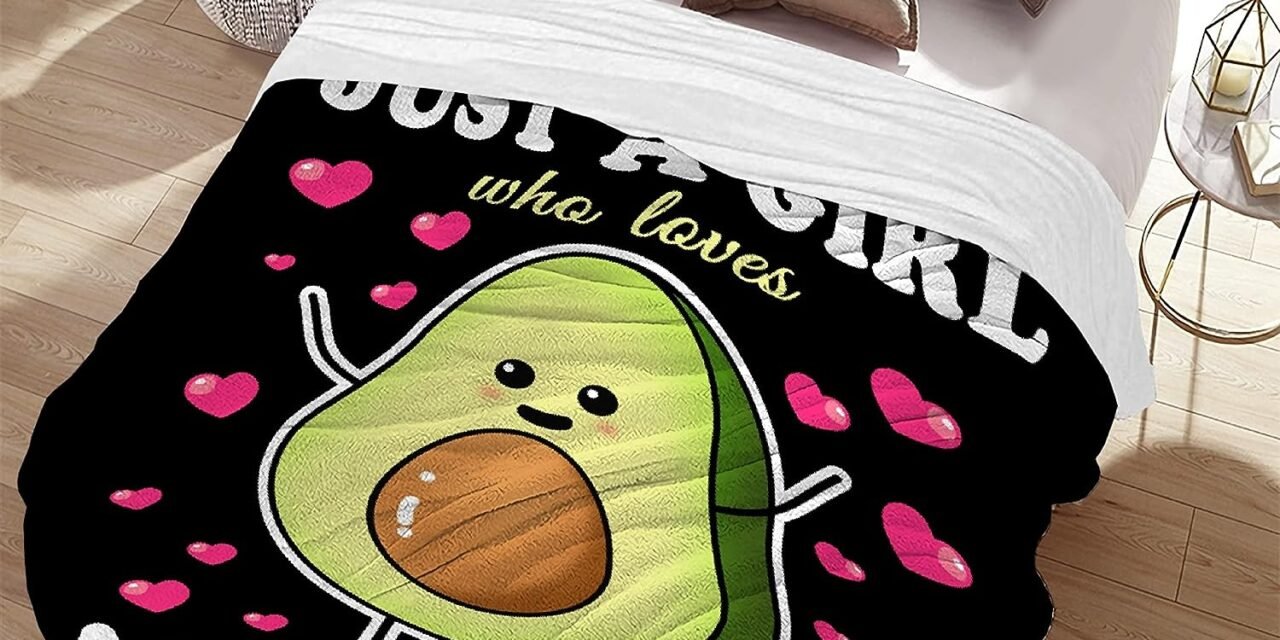 Avocado Blanket Gift for Girls review
