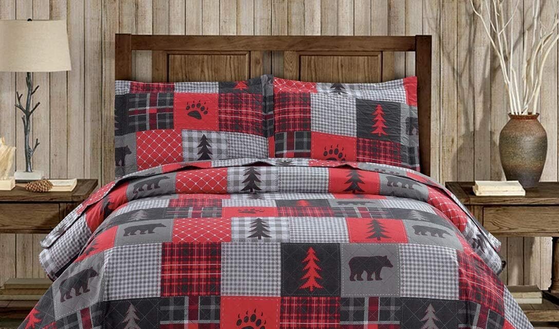 Junsey Rustic Bear Quilts Set Review