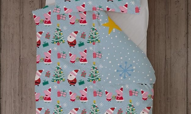Peppa Pig Santa Design Toddler Duvet Cover Set Review