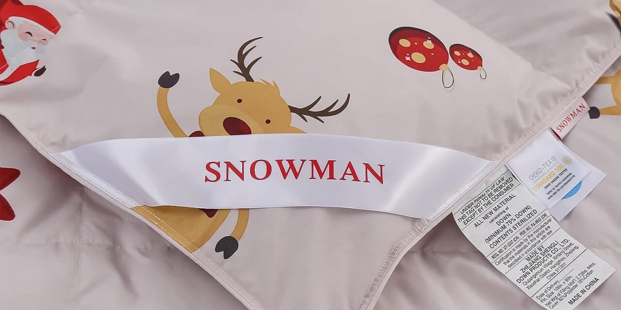 SNOWMAN Christmas Collection Comforter Review