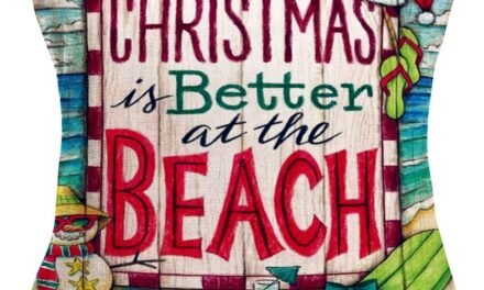 Hopyeer Christmas Beach Decor Pillow Covers Review